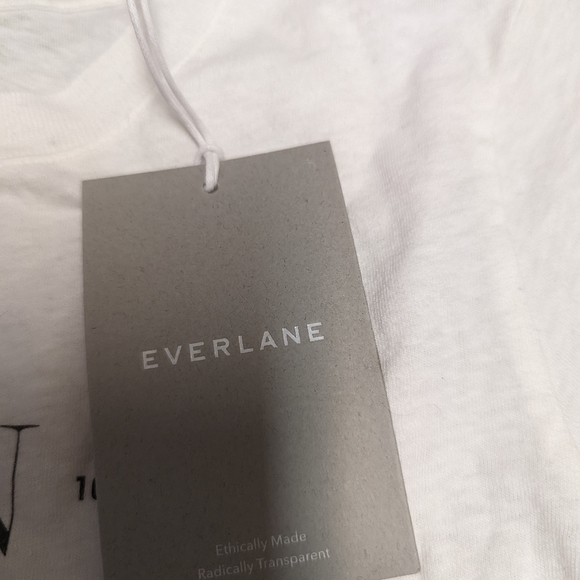 NWT Everlane "Human Being" organic cotton tee, size small - Picture 4 of 6
